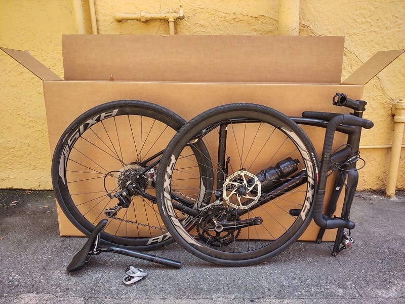 Dễ dàng tạo kích thước thùng carton phù hợp với xe đạp cần vận chuyển